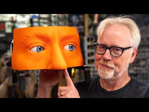 Adam Savage Builds a Giant Animatronic Head!