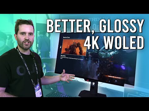 5K 165Hz Gaming LCD, New Glossy 4K 240Hz WOLED - More Cool Monitors at Computex
