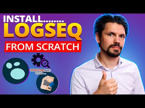 How to install Logseq and open your first graph