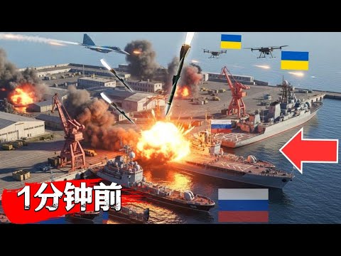 燃爆！乌克兰锁定13亿弹药船，结局之震撼远超你想象！