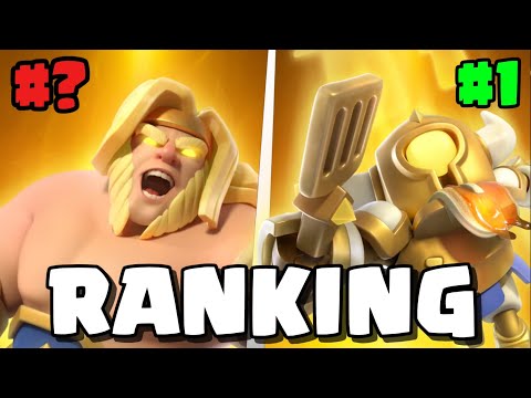 Ranking ALL 4 Heroes from WORST to BEST in Clash Royale
