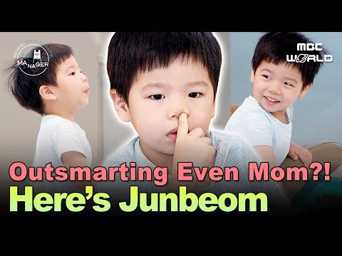 [Sub] When Your Son Suddenly Sounds Wiser Than You: An Adorable Junbeom Moment #Themanager