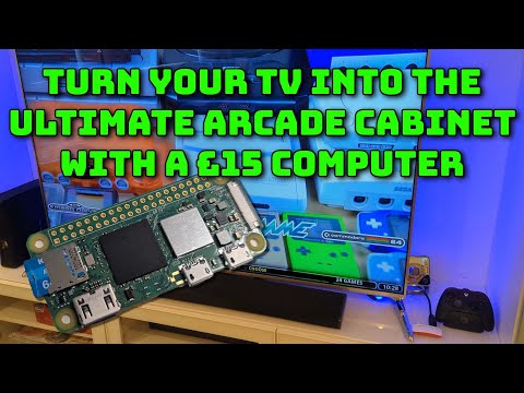 Turn your TV into the Ultimate Arcade cabinet with a £15 Raspberry Pi
