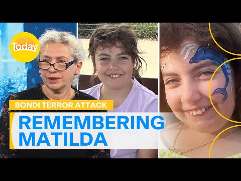 Family's emotional tribute to ten-year-old victim of Bondi terror attack | Today Show Australia