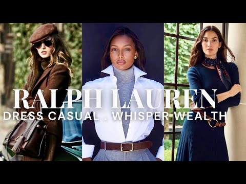 How to Elevate Your Fall Basics | Ralph Lauren-Inspired Looks