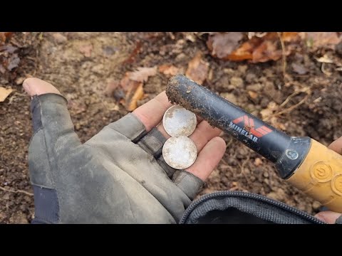 Am găsit monede la Detecție un nou vlog #metaldetecting #coin #aventura 