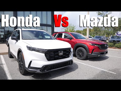 2026 Honda CR-V Sport L Hybrid Vs Mazda CX-50 Premium Hybrid!