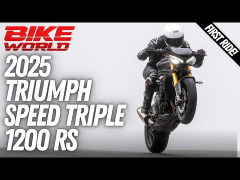 2025 TRIUMPH SPEED TRIPLE 1200 RS | FIRST RIDE ON TRACK & ROAD