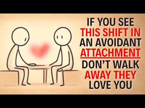 IF YOU SEE THIS SHIFT IN AN AVOIDANT ATTACHMENT, DON'T WALK AWAY – THEY LOVE YOU | Carl Jung