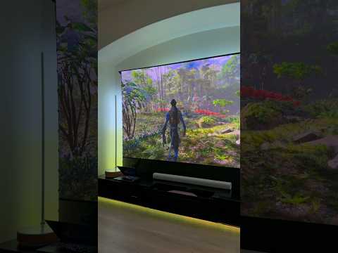 Gaming on the Hisense L9Q #projectorsetup