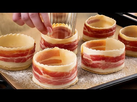 Do you have puff pastry and bacon? This snack drives the world crazy!