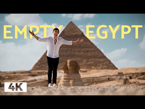 The Pyramids are EMPTY but I can't 100% recommend it - Cairo Egypt