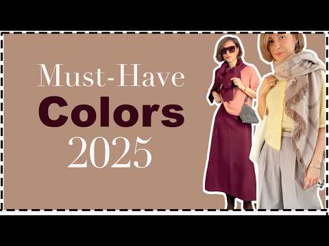 2025’s Most Wanted Colors - Classy COLOR COMBOS That Actually WORK