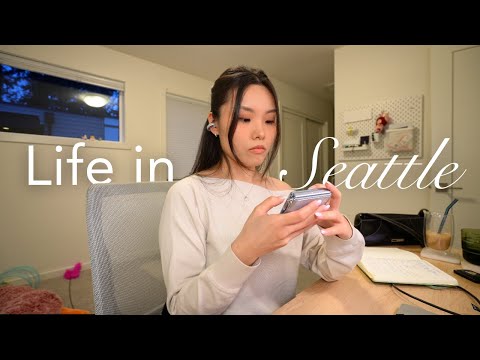 productive week in my life | new tech accessories, launching a new site, cozy days in seattle