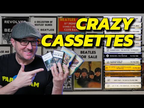 The Bizarre World of The Beatles Cassettes + 8-Track Tapes