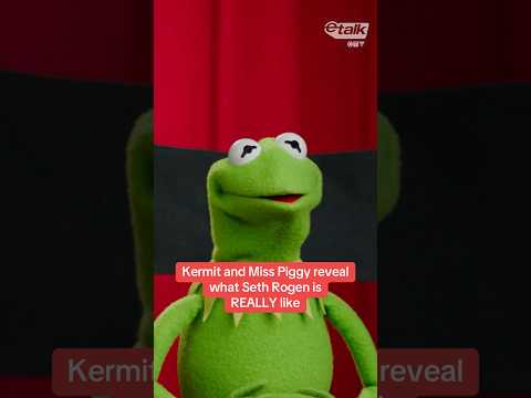 ‘The Muppet Show’ stars Kermit and Miss Piggy reveal what Seth Rogen is REALLY like