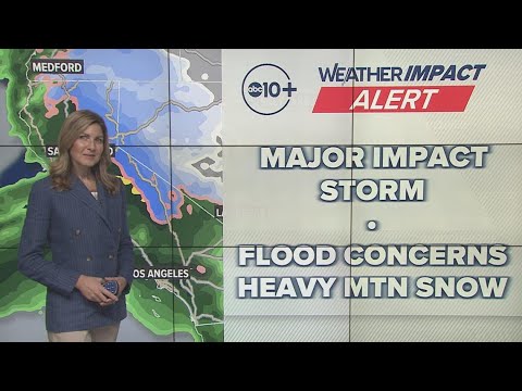 California Weather: New storm bringing heavy snow, flood concerns