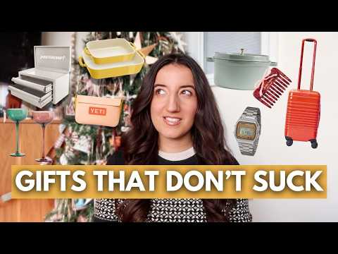 ULTIMATE HOLIDAY GIFT GUIDE 2025 (100 ideas for everyone in your life)