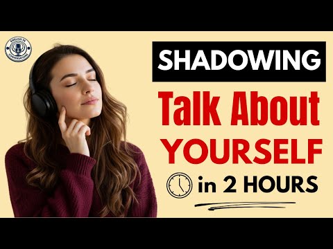 Talk About Yourself in English & Your Day in English | Real-Life Conversations + Shadowing Practice
