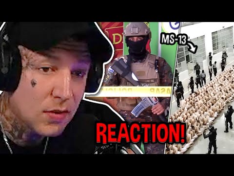Die BRUTALSTEN GANGS 😱 Reaktion auf MEGA KNAST in El Salvador | MontanaBlack Reaktion