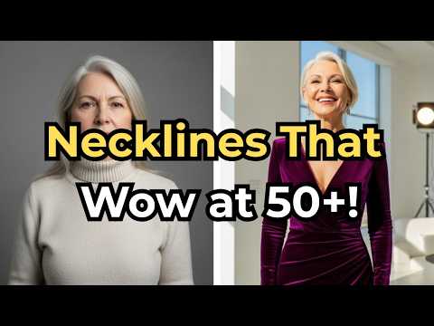 7 Necklines That Make Women Over 50+ Look Rich and Stunning INSTANTLY!