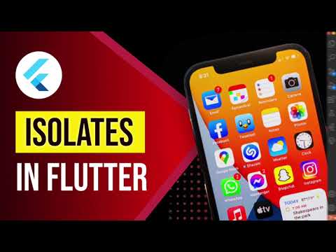 Isolates in Flutter | Dart Isolate Tutorial - Run tasks in background using Isolates | Multitasking