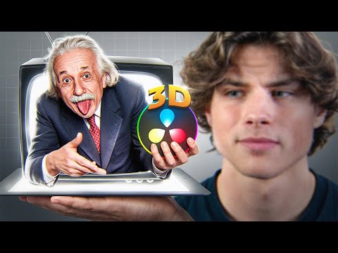 Drop Talking Clips Into 3D Worlds | DaVinci Resolve Tutorial