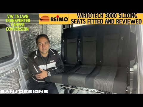 VW T5 Camper Reimo Variotech 3000 Sliding Seats - Fitted & Tested | Part 9 | T5 Camper Conversion