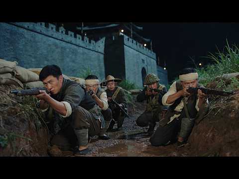 Anti-Japanese Film! Armed Work Team snuck into Japanese bunker at night and wiped out the enemies!