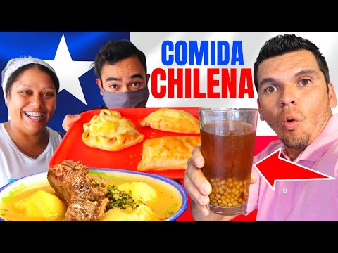 PROBAMOS COMIDA CHILENA POR PRIMERA VEZ - ¿DE VERDAD ESTA BUENA? Ft. @RandomNava