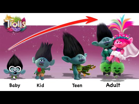 Trolls Band Together Growing Up Full | Go WOW