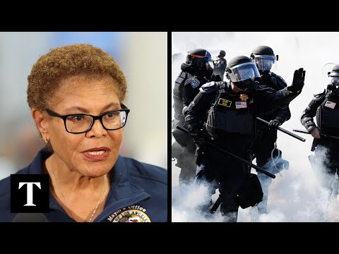 LA Mayor Blames US Government For Inciting Protests