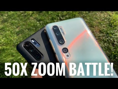 P30 Pro Vs. Mi Note 10: 50x ZOOM BATTLE (DAYLIGHT, MOON) | Most detailed comparison (incredible!)