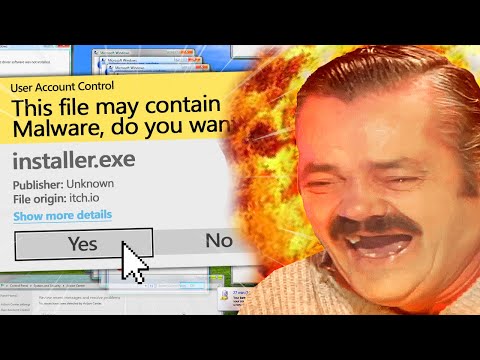 BREAKING my PC with BAD ITCH.IO GAMES