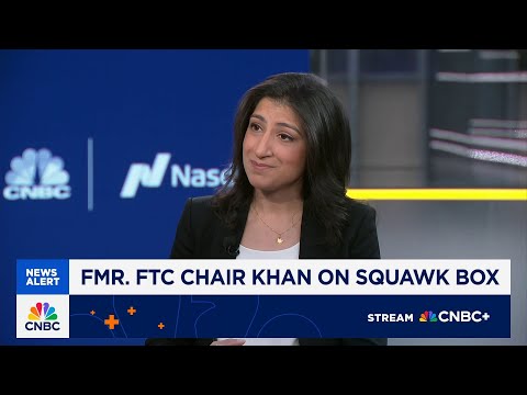 Watch CNBC's full interview with former FTC Chair Lina Khan