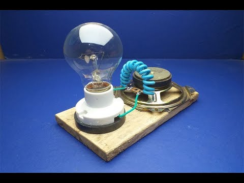 Free Energy Generator by Using Magnet And Speaker / Free 100%