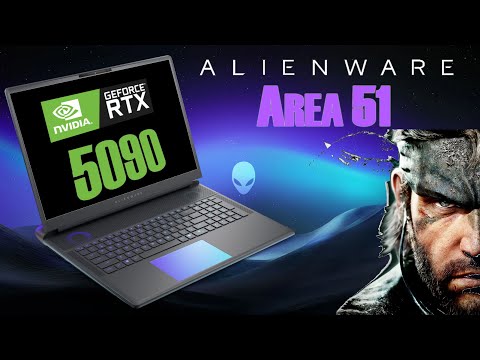 Alienware  Area 51 - RTX 5090 vs VERY Demanding Games