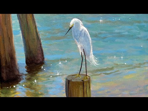 Try this Acrylic painting and understand the  process!!