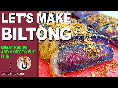 5 DAY Biltong - Full Tutorial - PLUS Building a Biltong BOX