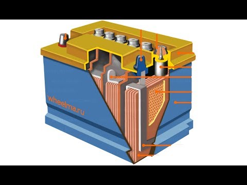 КАК УСТРОЕН АККУМУЛЯТОР АКБ