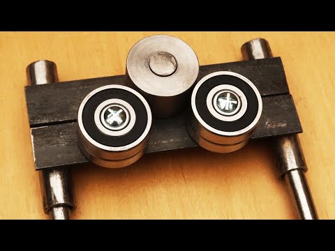 Cool idea! Don`t throw away metal parts and bearings!
