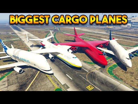 GTA 5 : BIGGEST 4 CARGO PLANES (WHICH IS BEST?)