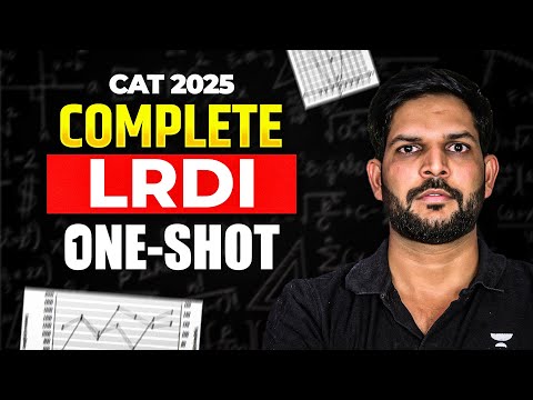 Complete LRDI ONE SHOT for CAT 2025 ⚡ Non-Stop Practice with Ravi Sir