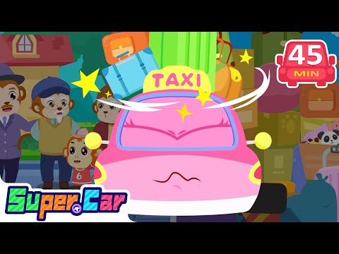 猴子大搬家 🐒📦｜頑皮猴子在城市亂搬家！｜動物認知 🐾｜秩序與規則 📘｜兒童動畫 🎥｜超級汽車