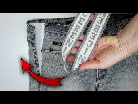 ✅ NEW: 2 Best Ways to Enlarge Jeans at the Waist. Don’t Miss It!