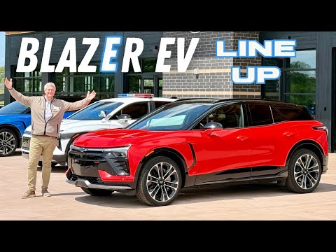 The Entire Chevy Blazer EV Lineup Reviewed! LT, RS, PPV, & SS