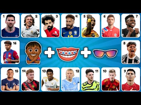 Can You Guess The Player By Song and Emoji π€βοΈ | Ronaldo,Messi, Neymar