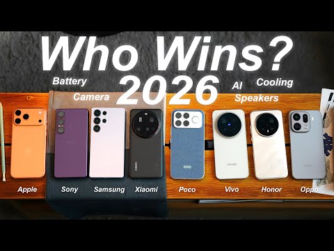 The Best Phone Camera in 2026? Samsung vs Vivo vs Honor vs Oppo vs Xiaomi vs Sony vs Apple vs Poco!
