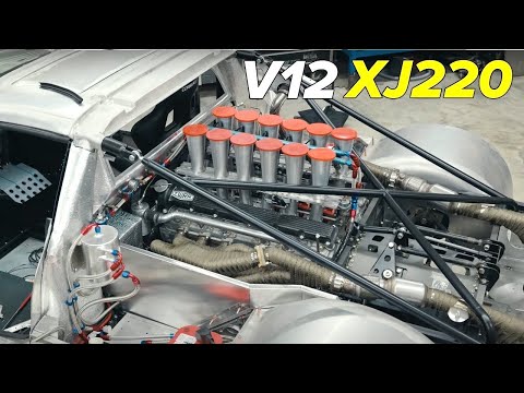 Building the Ultimate Handmade V12 XJ220 - Part 4: Engine
