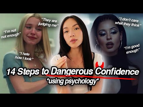 14 steps to be the most confident person in a room 😈 *psychology*